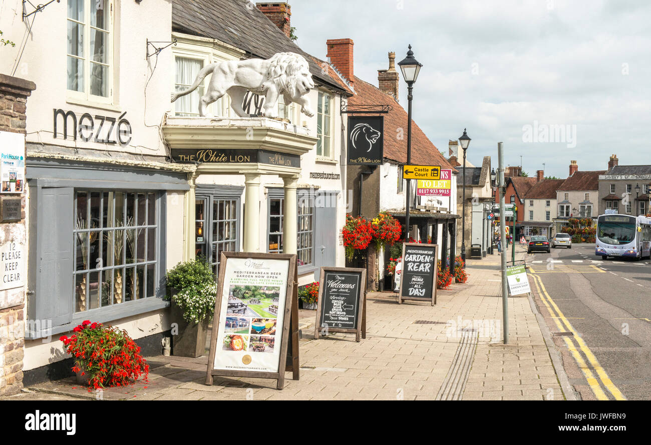 High Street Thornbury South Gloucestershire Stock Photo Alamy