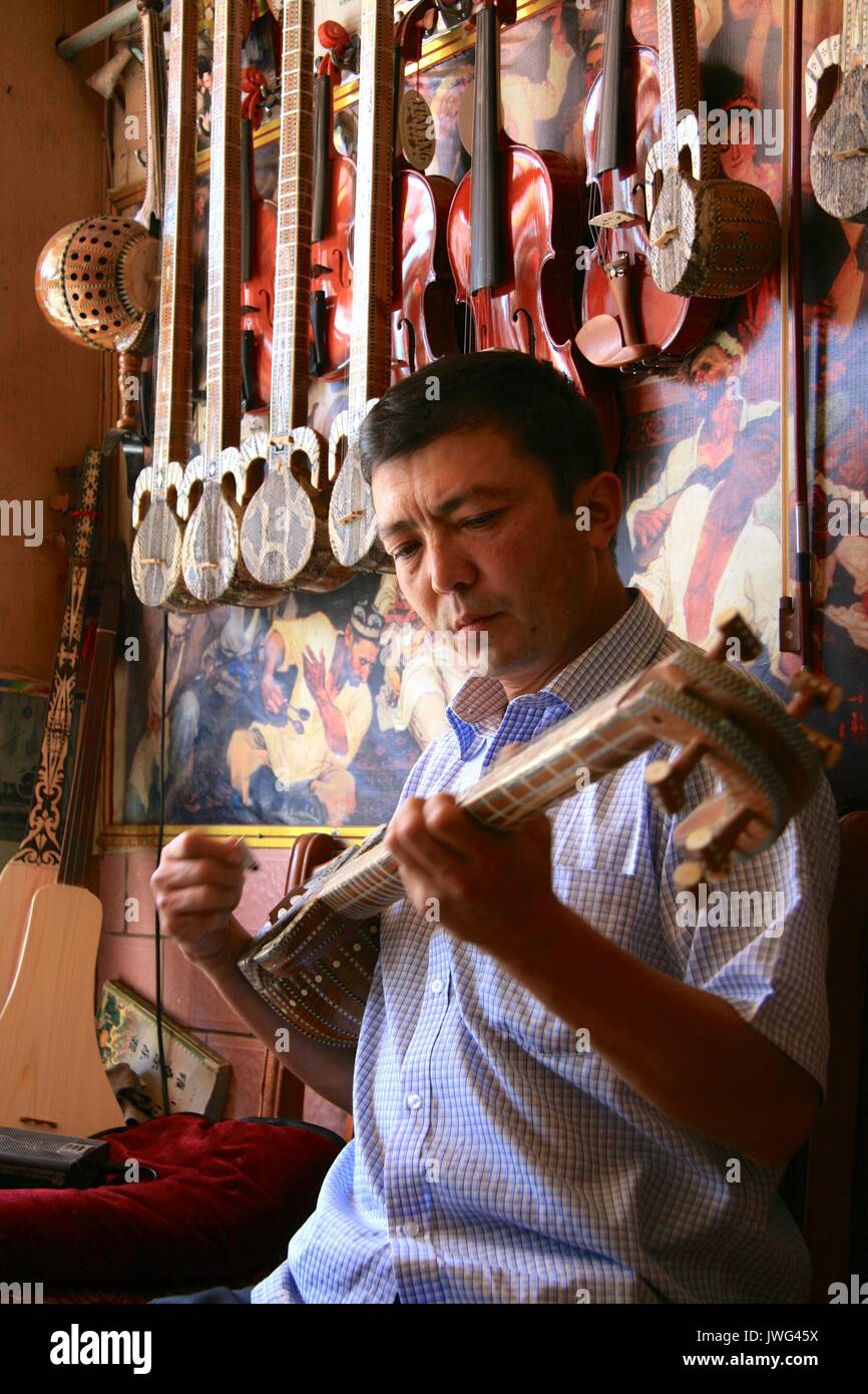 Uyghur musical instruments hires stock photography and images Alamy