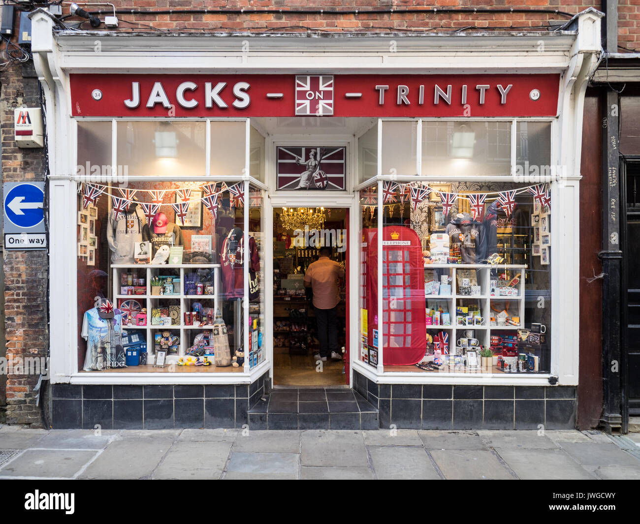 Cambridge tourist gift shop hires stock photography and images Alamy
