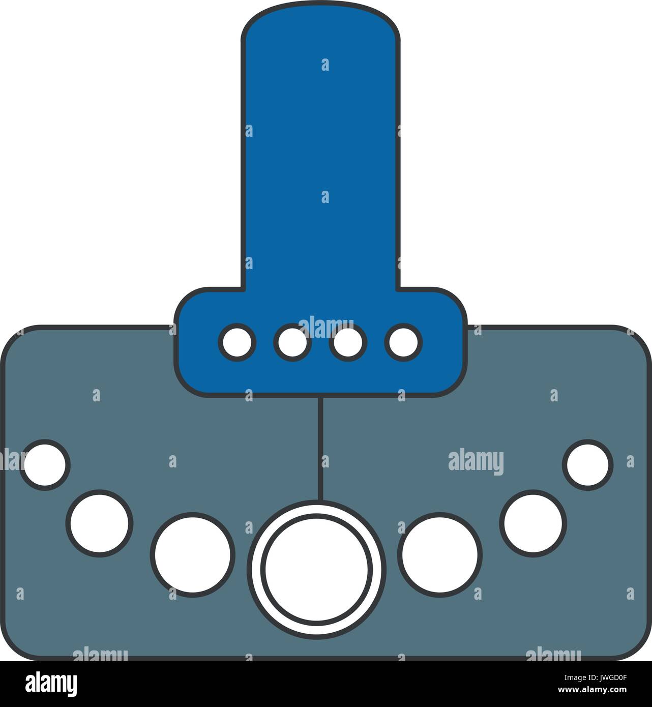 reality virtual mask technology vector illustration design Stock Vector ...