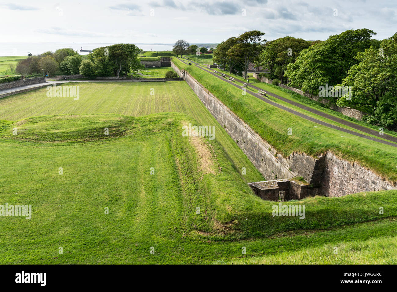 The Town of Berwick on the border between England and Scotland, changed