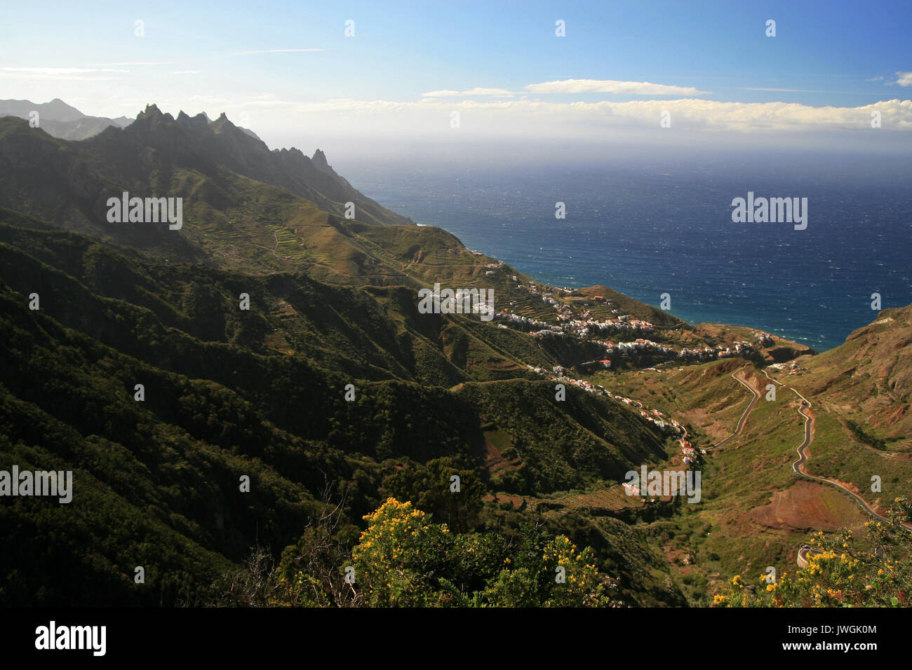 Macizo de Anaga, Tenerife, Canary Islands, Spain Stock Photo