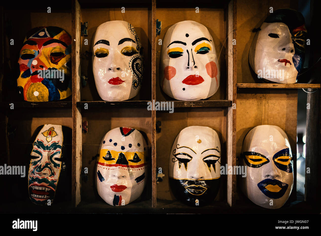 Face mask drawing Stock Photo - Alamy