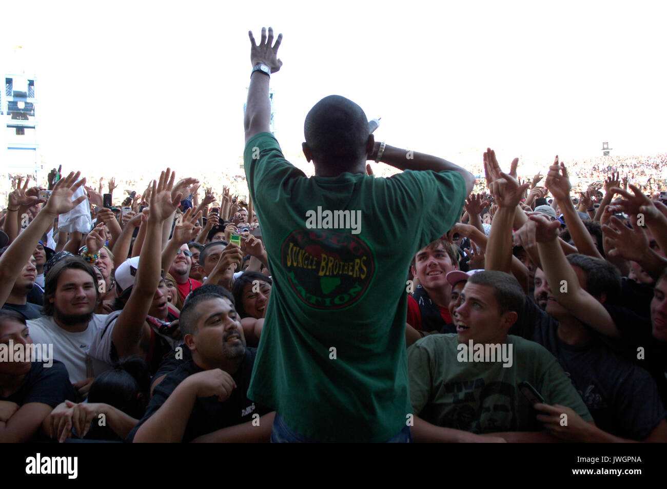 Mos Def performs 2007 Rock Bells Festival San Bernardino,CA Stock Photo