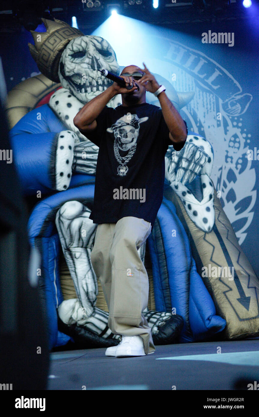 Sen Dog Cypress Hill performs 2007 Rock Bells Festival San Bernardino,CA Stock Photo