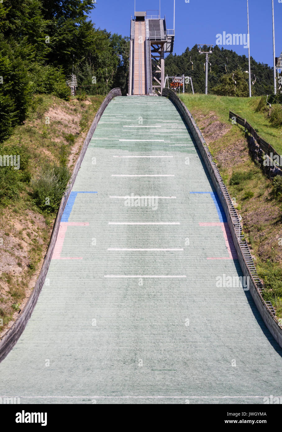 Ski jump ramp hires stock photography and images Alamy
