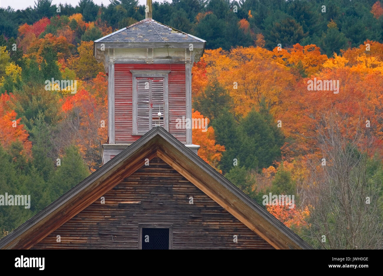 Barn Montgomery, Vermont Stock Photo