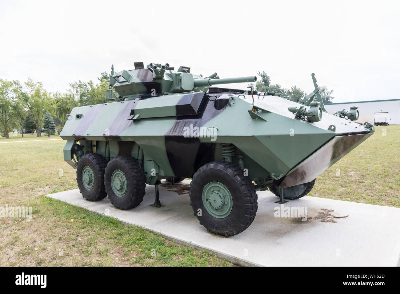 Military Armoured Vehicles Stock Photo