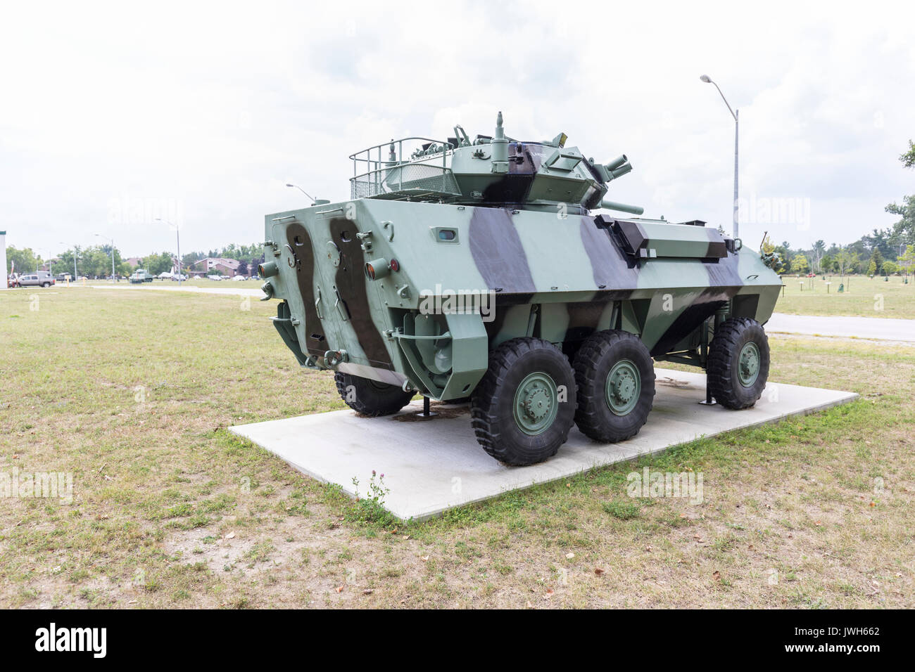 Military Armoured Vehicles Stock Photo