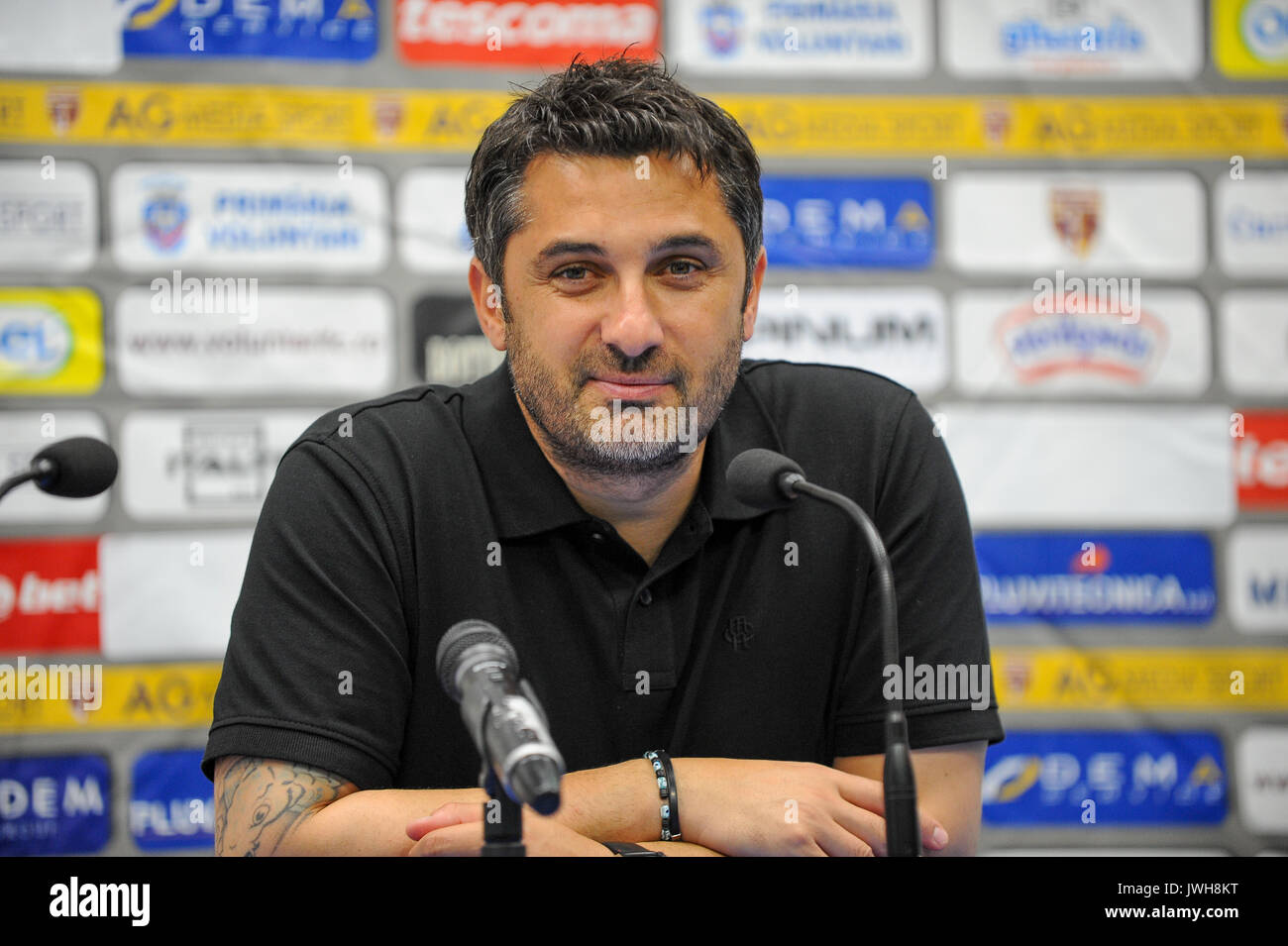 Claudiu Niculescu, the head coach of FC Voluntari - Liga 1 (Romanian  Football League One) game between FC Voluntari – FC Astra Giurgiu, Photo:  Cronos/Cristian Stavri, Ploiesti, 24.July.2017 Stock Photo - Alamy