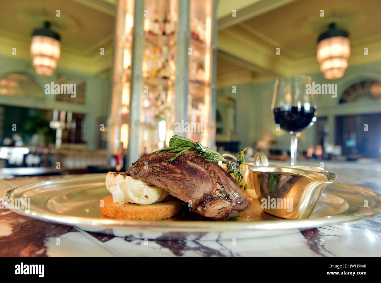 Gleneagles Hotel revived a tradition from the archives