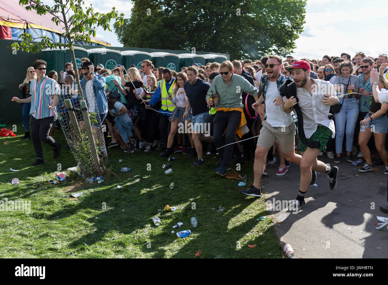 Sunfall festival brockwell park hi-res stock photography and images - Alamy