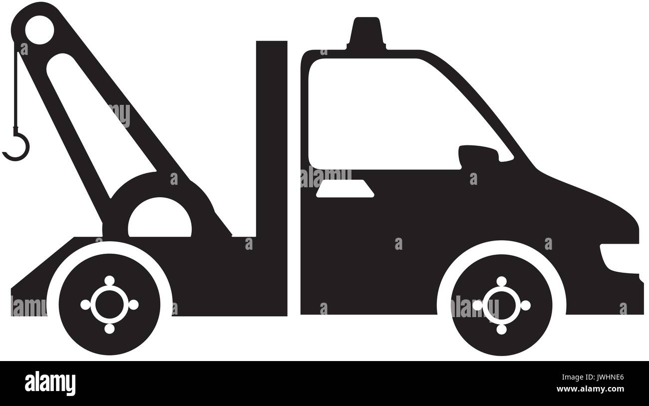 crane truck isolated icon vector illustration design Stock Vector Image ...