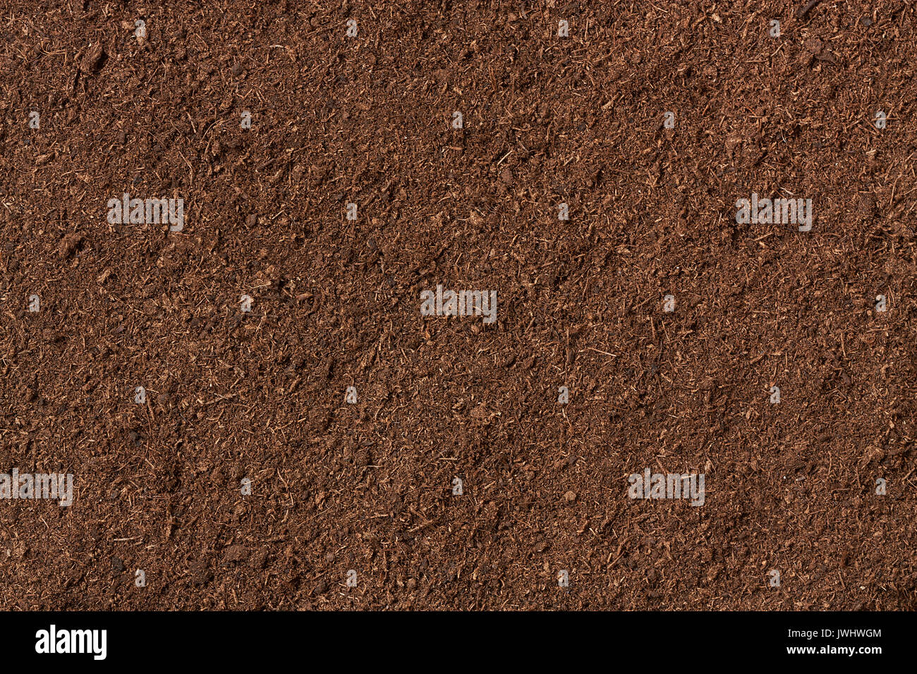 peat soil as a background, organic texture Stock Photo