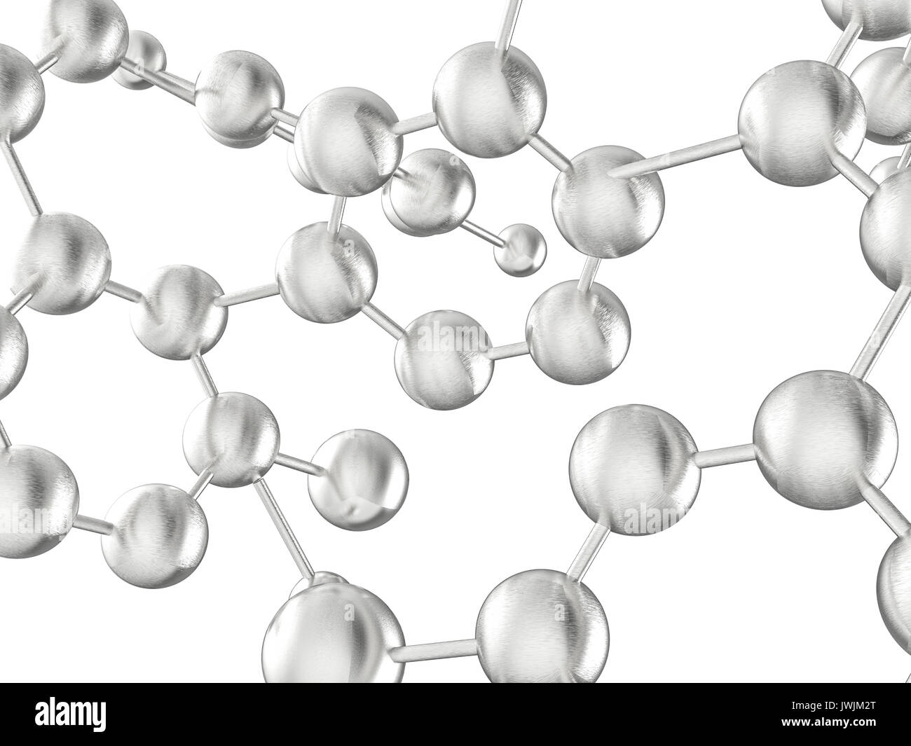 3d rendering circular molecule structure Stock Photo - Alamy