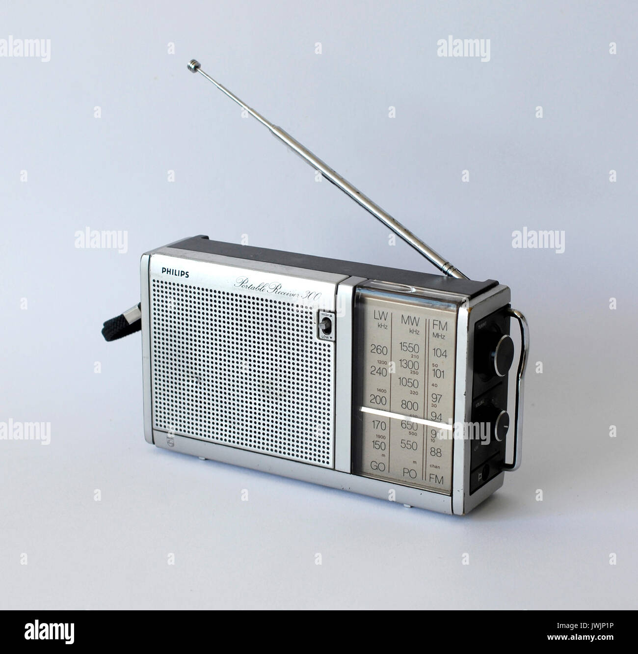 Vintage radio transistor Philips designed by Simeon Nikolov, Made