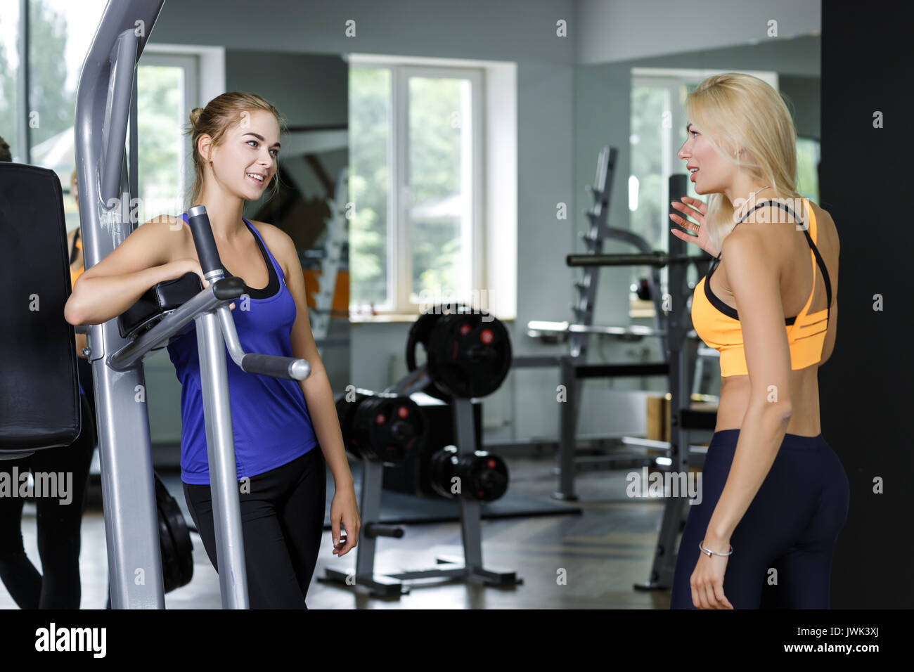 ladies gym trainer