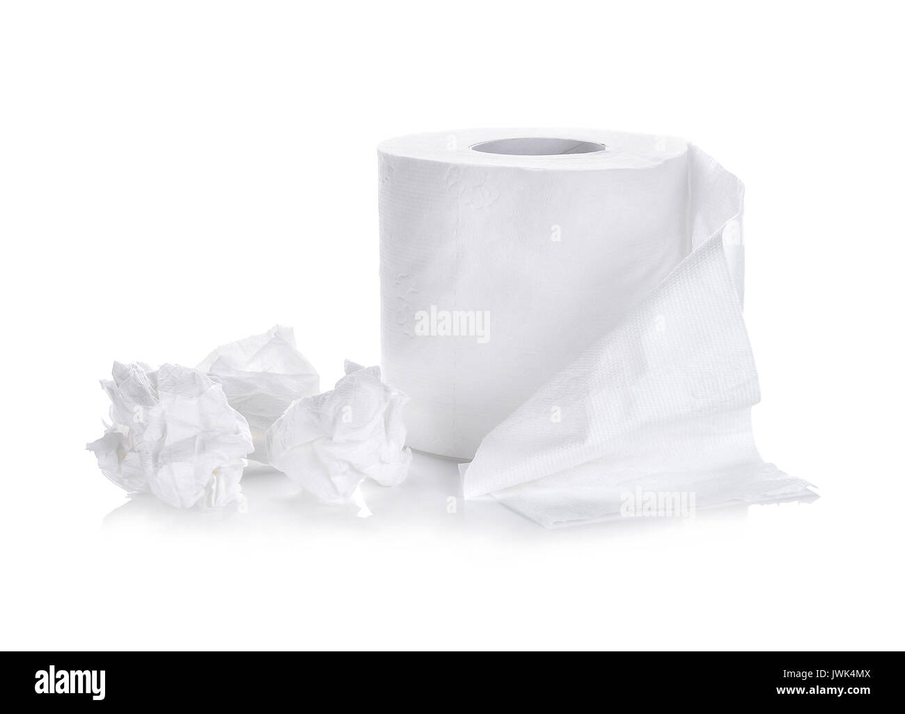 toilet paper,tissue paper roll isolated on white background Stock Photo Alamy