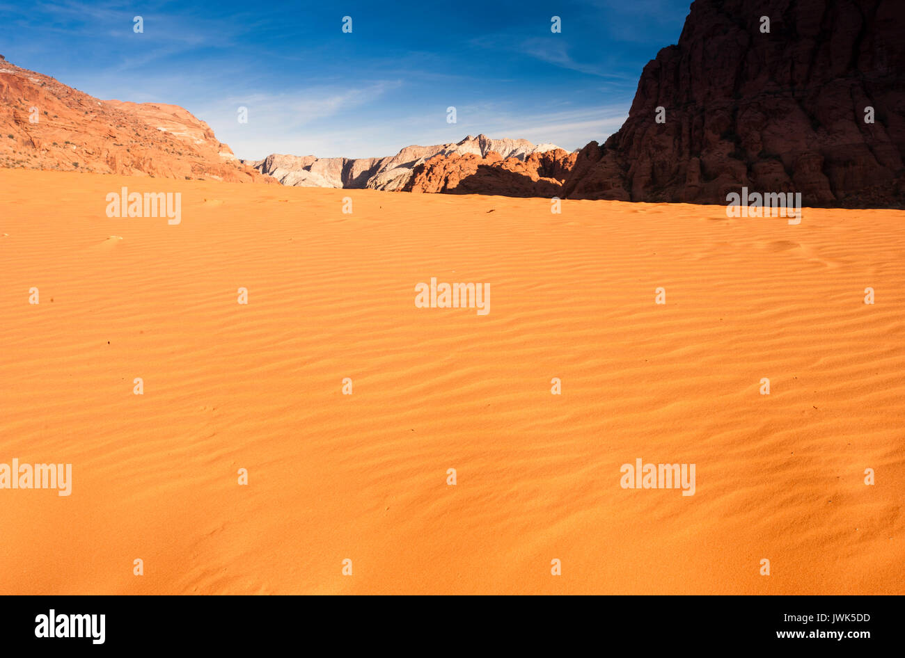 Snow Canyon State Park, St. George, Utah; Sand dunes Stock Photo - Alamy