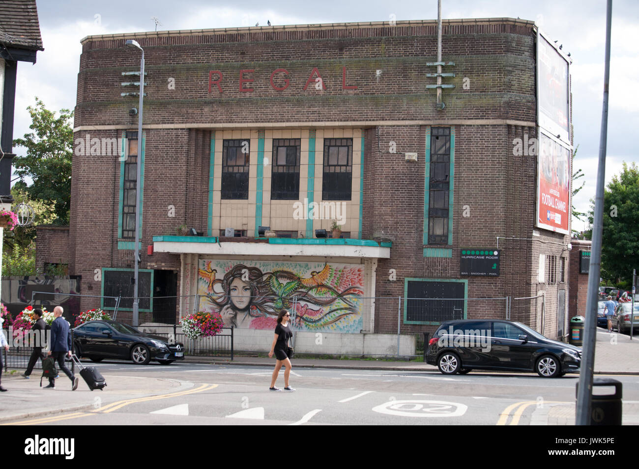 Regal cinema building, HIghams Park, London, UK, old picture house