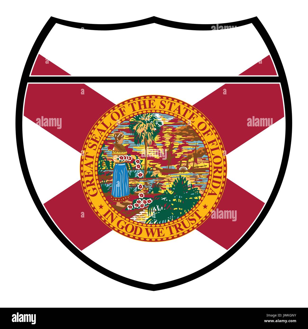 Free Printable Florida State Flag