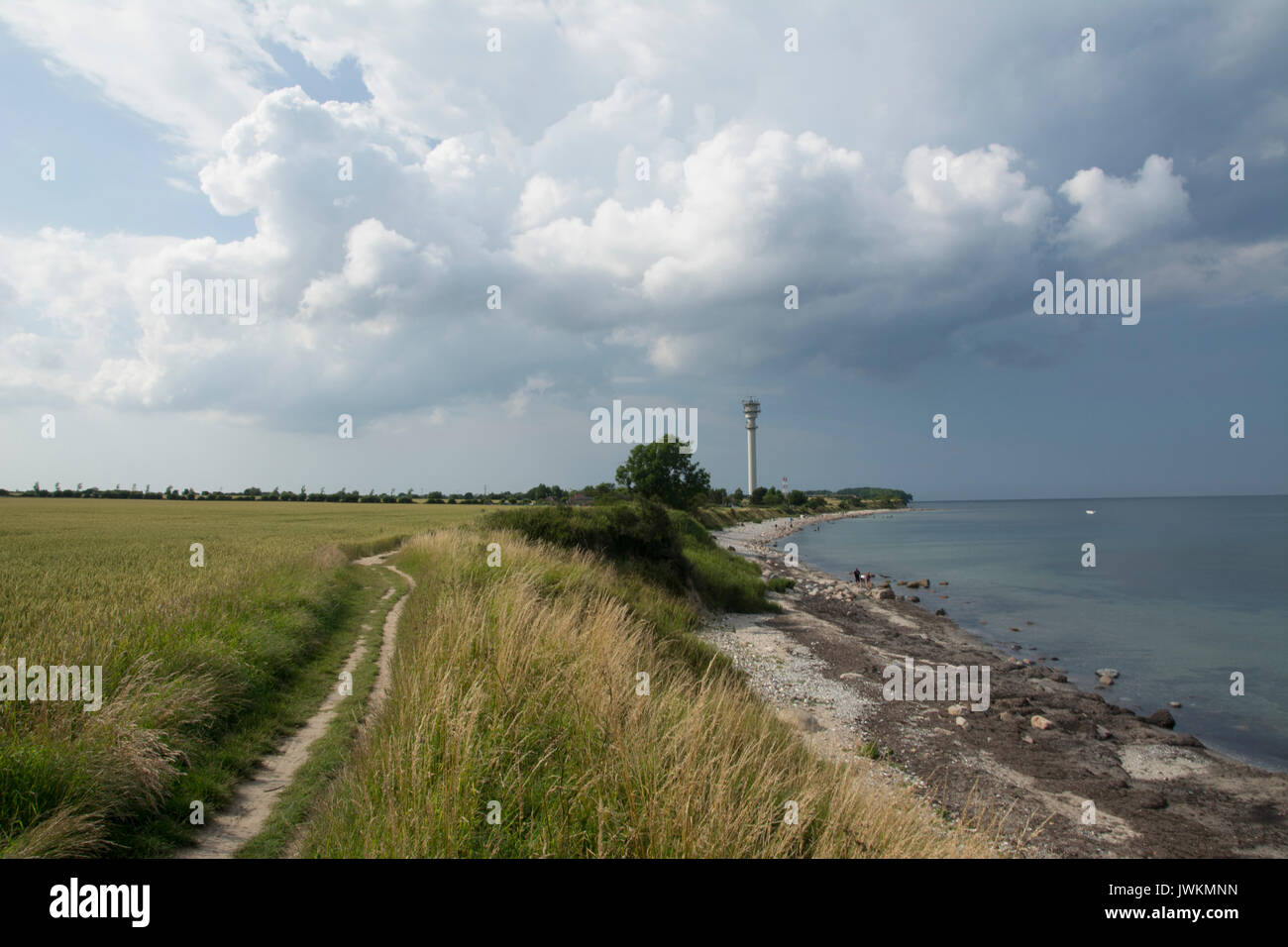 Staberhuk Strand on Fehmarn Island, Holstein, Germany Stock Photo