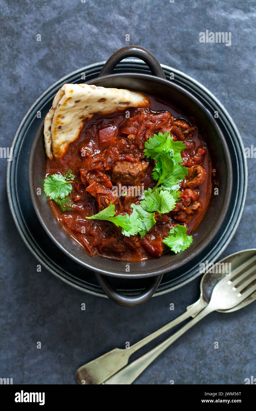 Beef and beetroot curry Stock Photo Alamy