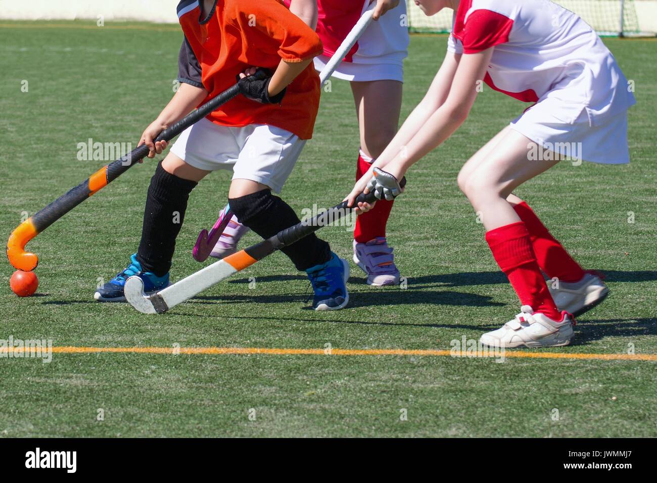 Girl hockey stick hires stock photography and images Alamy