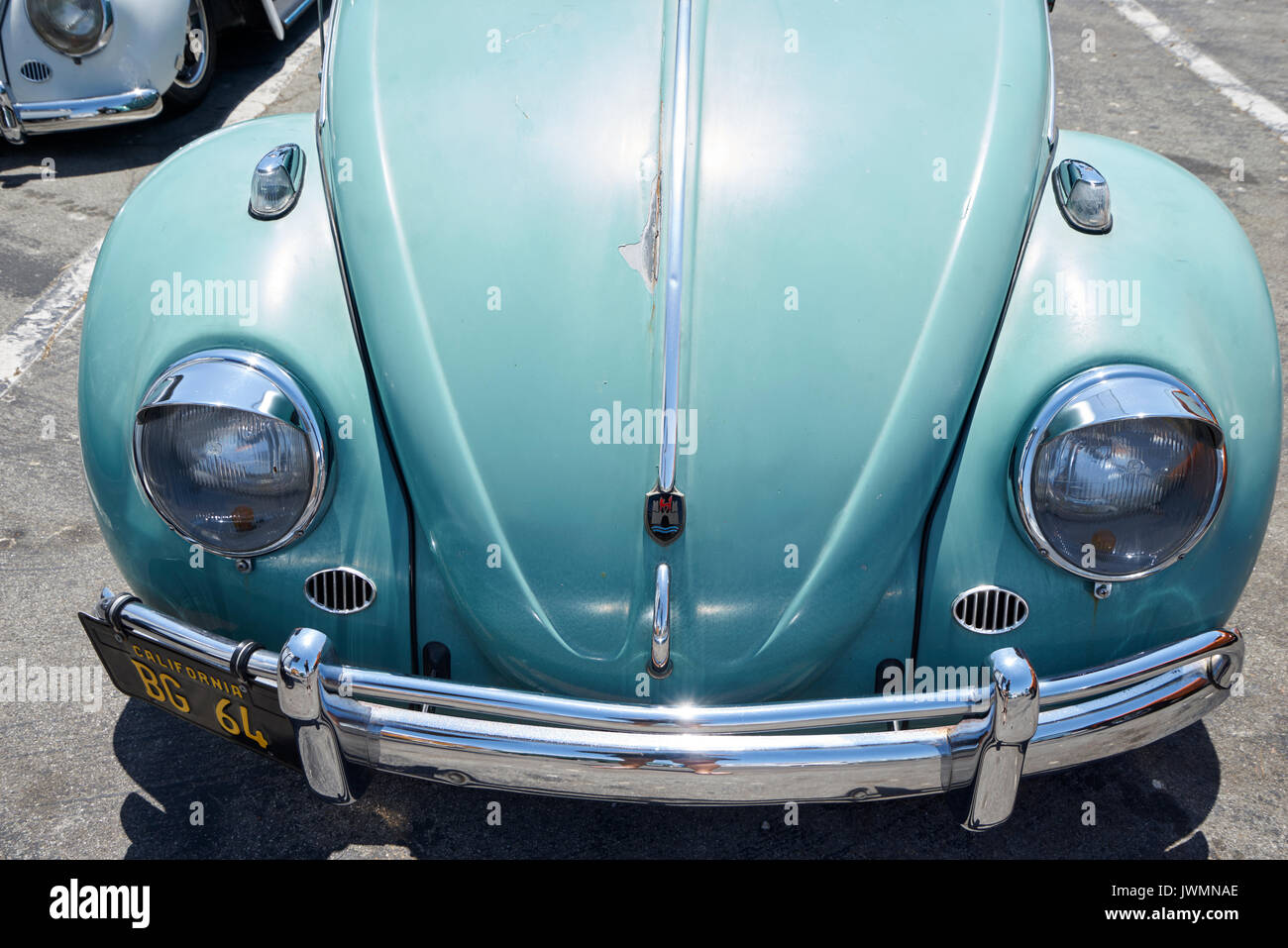 German car enthusiasts gather to socialize and display their vintage