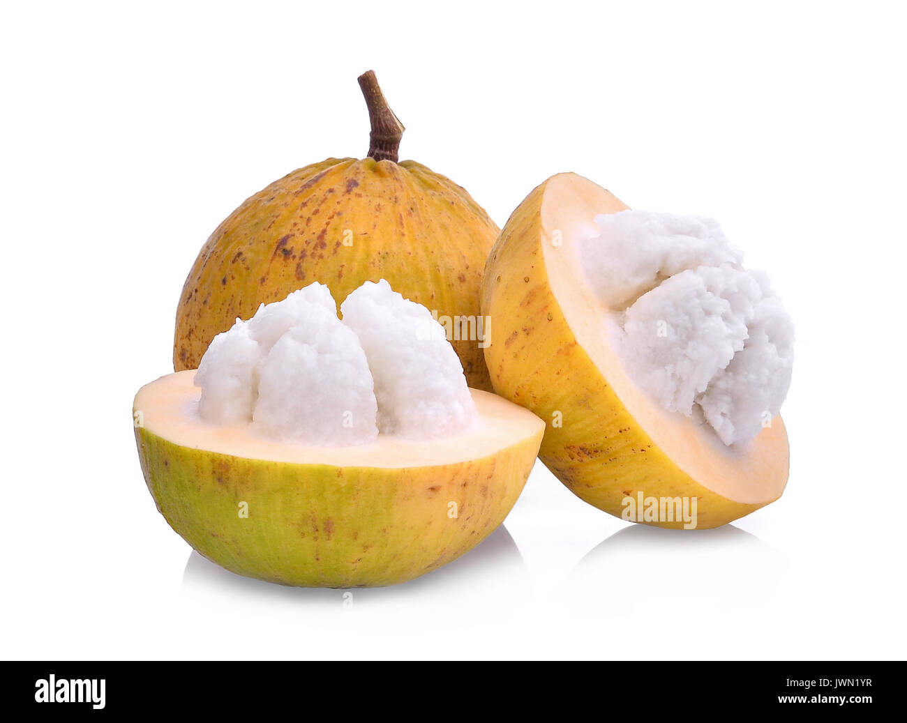 santol fruit isolated on white background Stock Photo Alamy