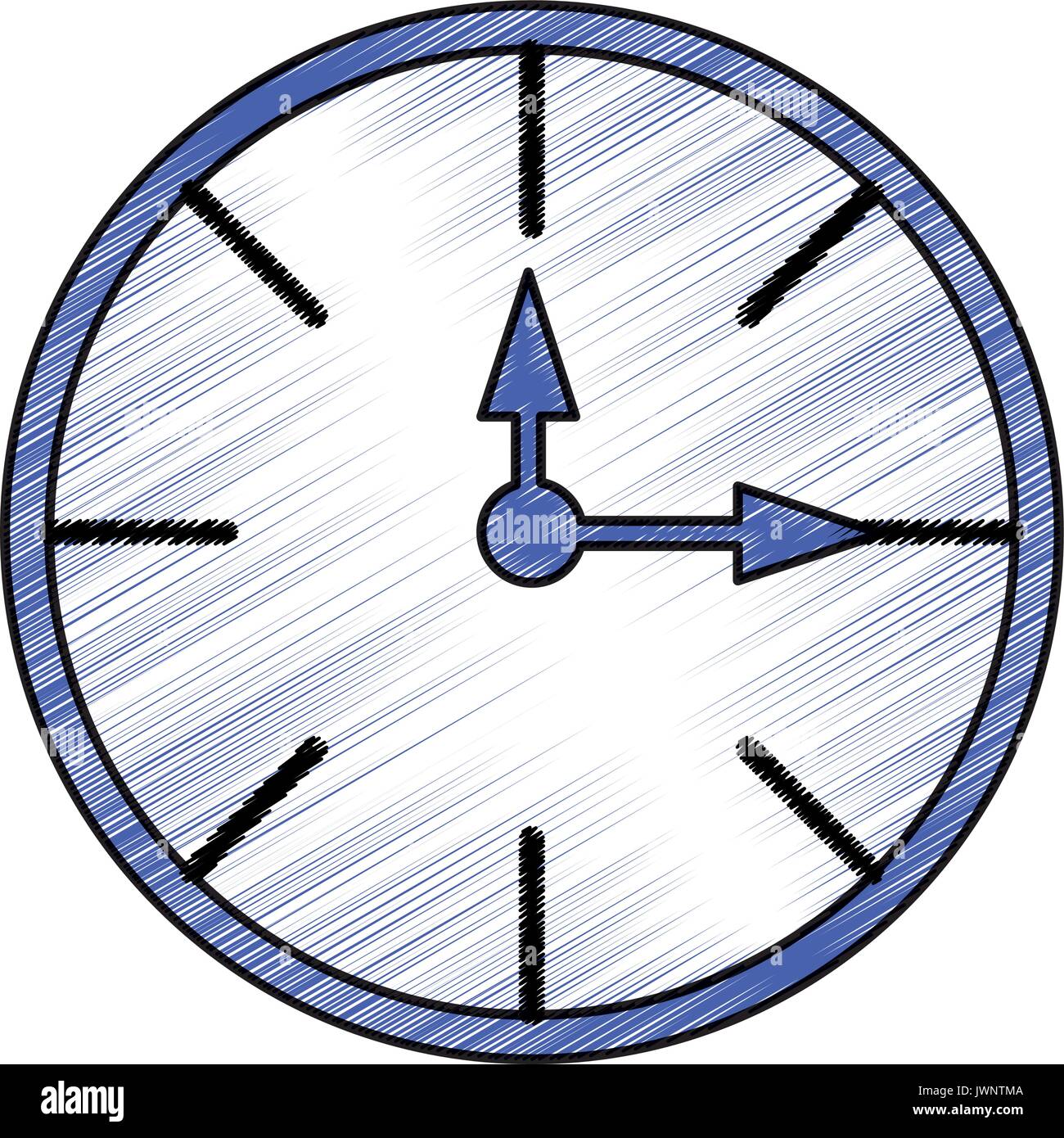 Clock time isolated Stock Vector Image & Art - Alamy