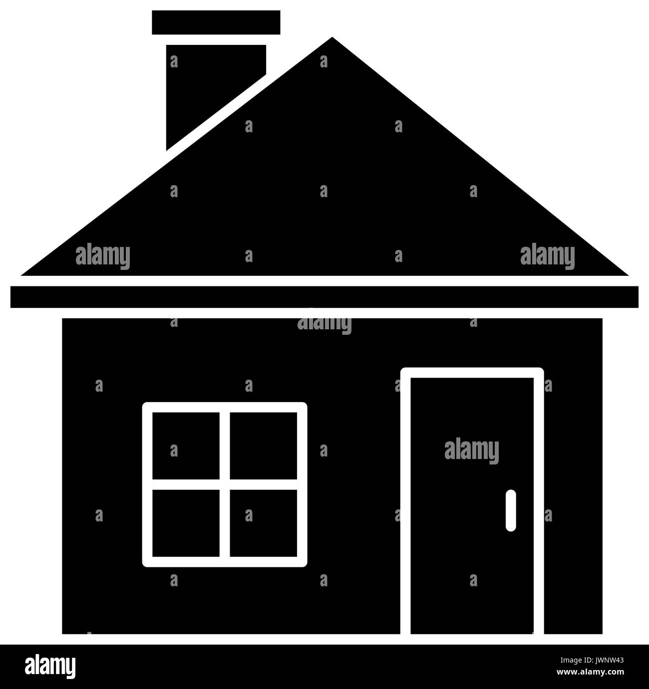 house icon over white background vector illustration Stock Vector Image ...