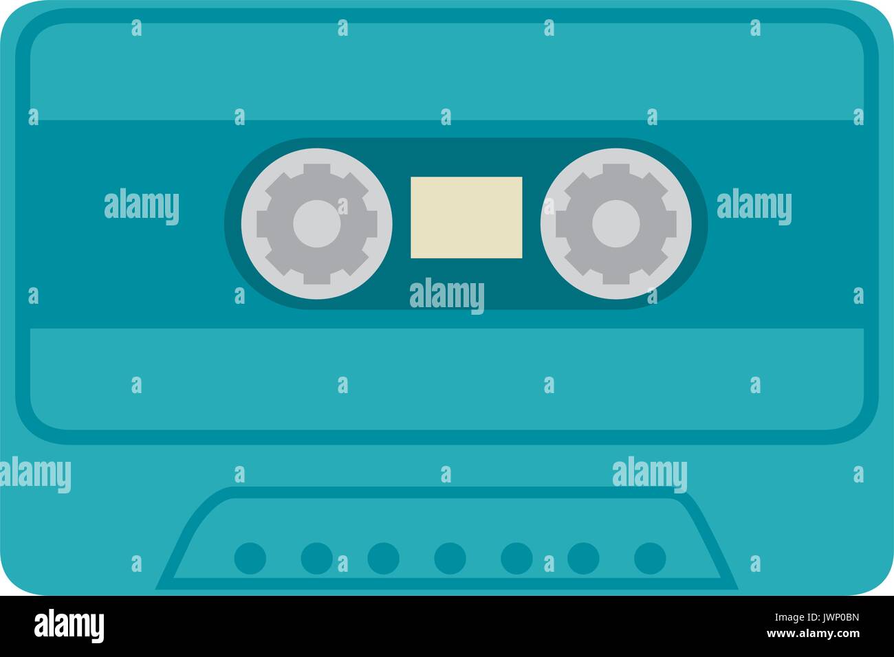 Old music cassette icon vector illustration graphic design Stock Vector ...