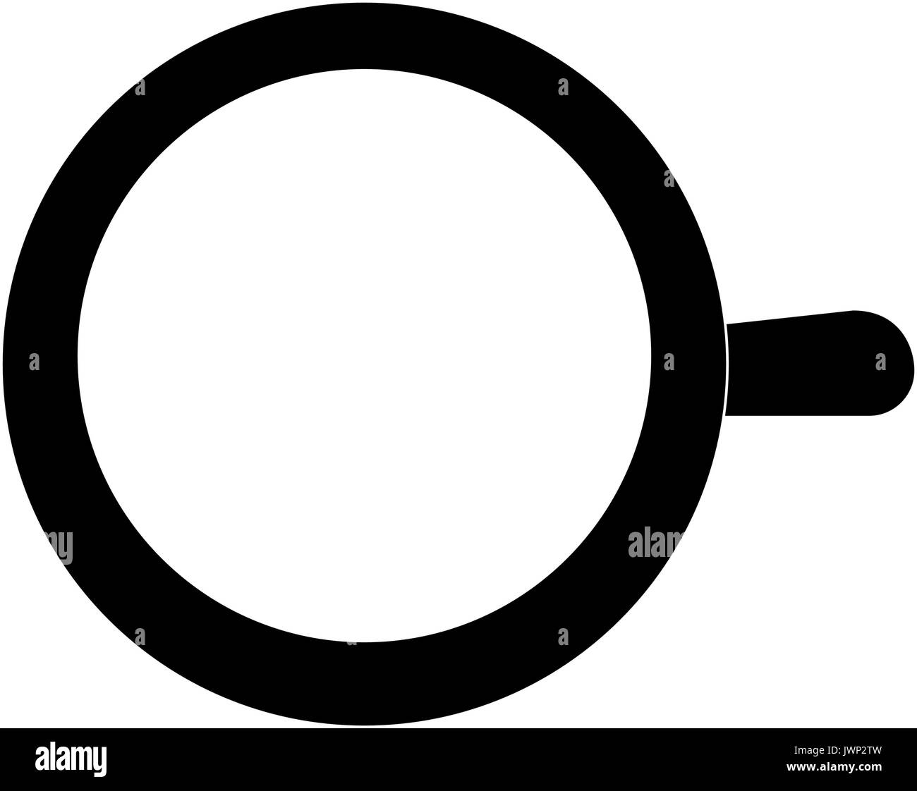 coffee mug icon over white background vector illustration Stock Vector ...