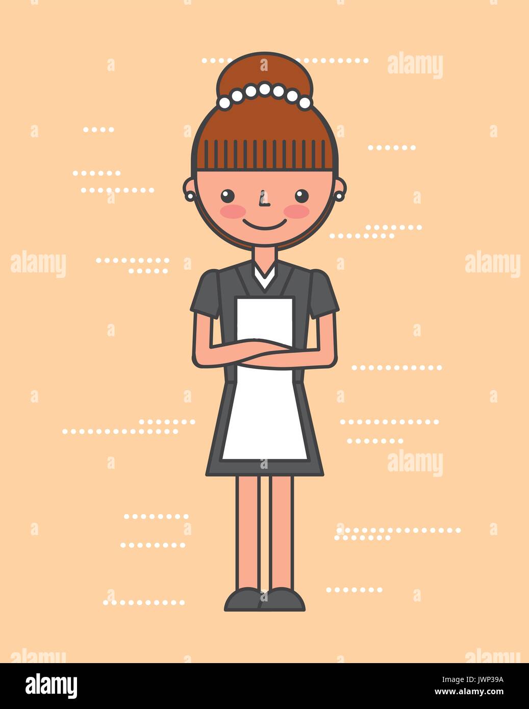 People work luxury hotel Stock Vector Image & Art Alamy