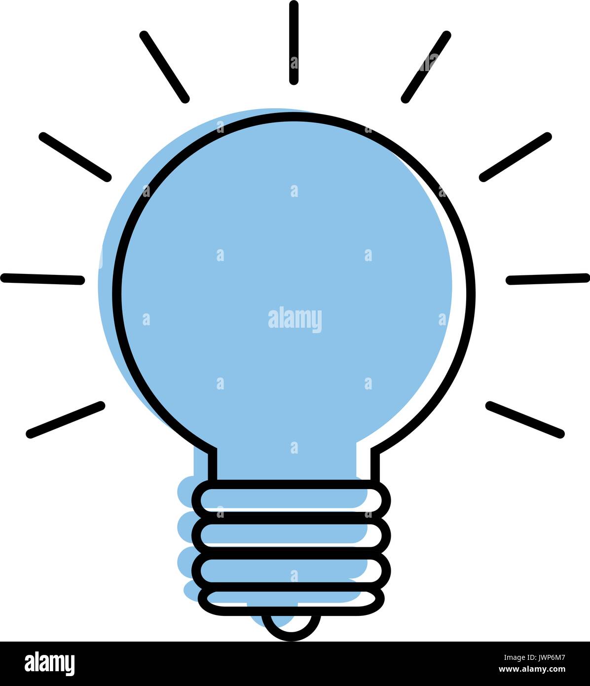 Bulb light energy icon vector illustration graphic design Stock Vector ...