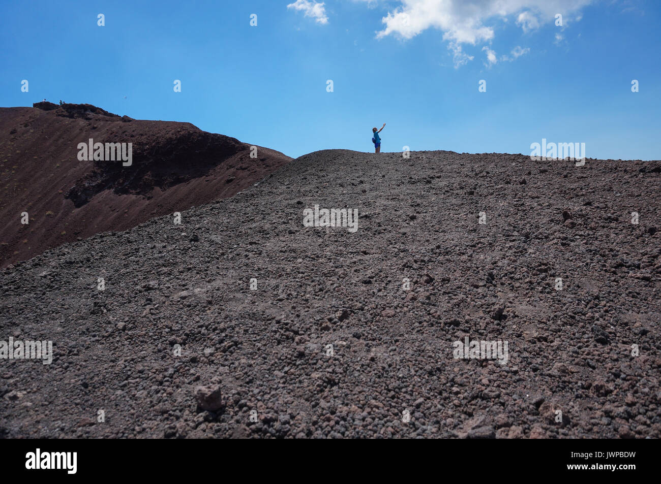 Mount Etna, Active Volcano in Sicily, Italy Stock Photo - Alamy