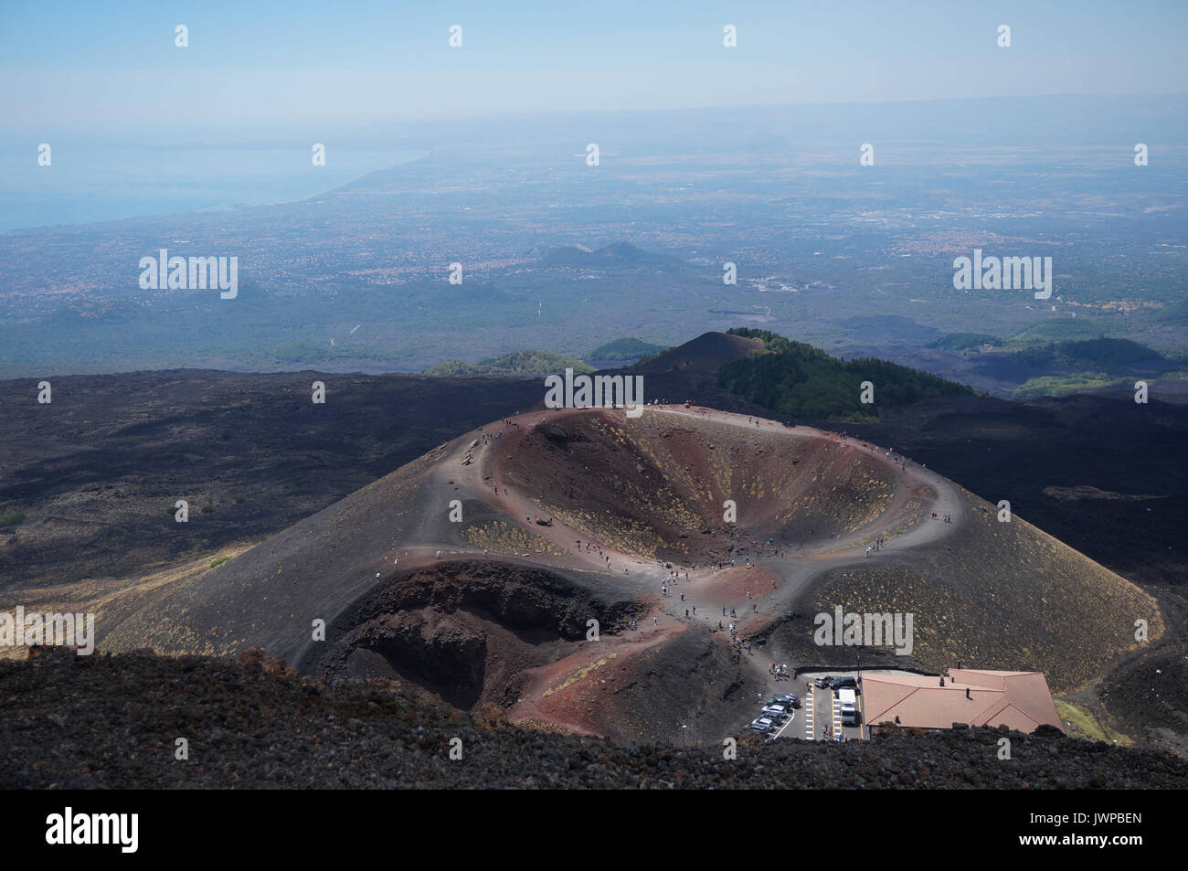 Mount Etna, Active Volcano in Sicily, Italy Stock Photo - Alamy