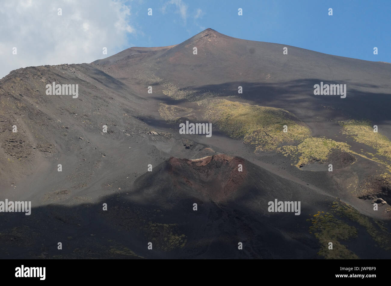 Mount Etna, Active Volcano in Sicily, Italy Stock Photo - Alamy