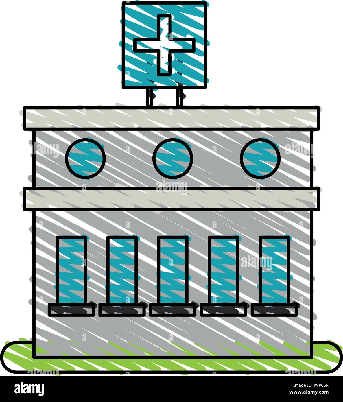 hospital building icon image Stock Vector Image & Art - Alamy
