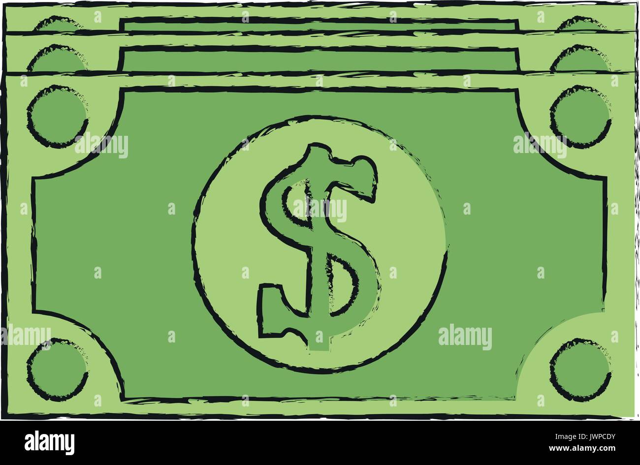 dollar bill money icon image Stock Vector Image & Art - Alamy