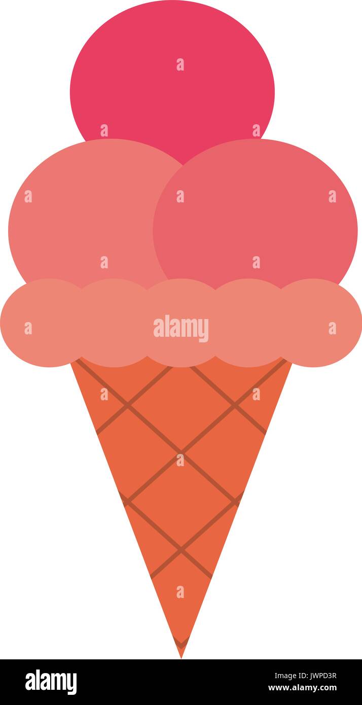 ice cream cone icon image Stock Vector Image & Art - Alamy