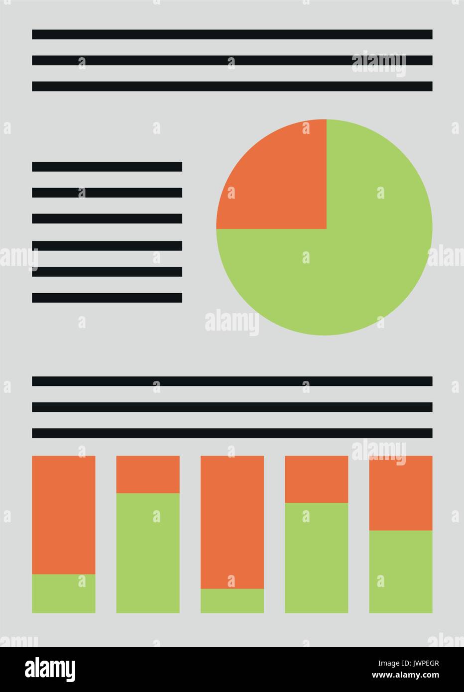 graph chart icon image Stock Vector Image & Art - Alamy