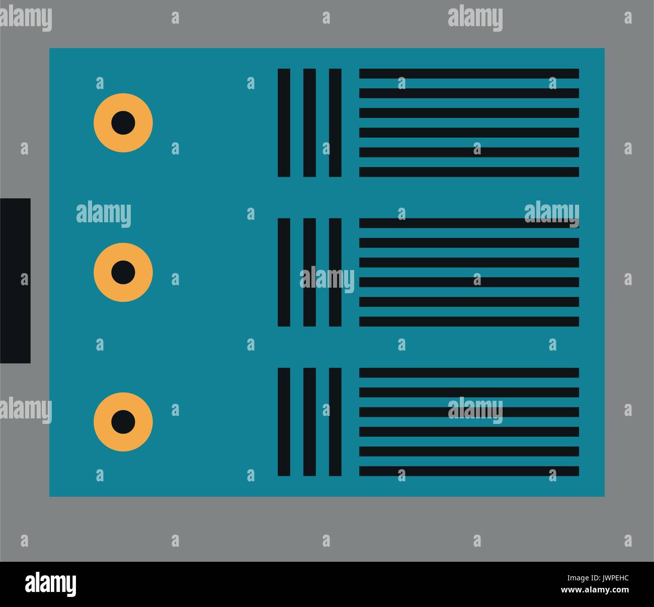 Database files image Stock Vector Images - Alamy