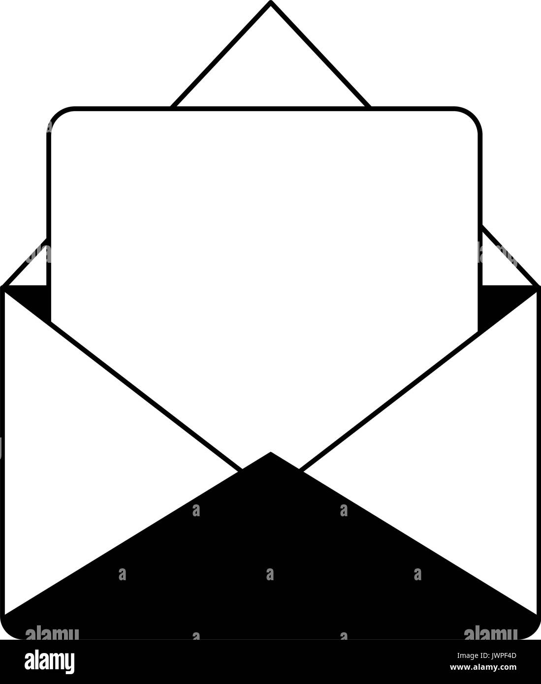 message envelope icon image Stock Vector Image & Art - Alamy
