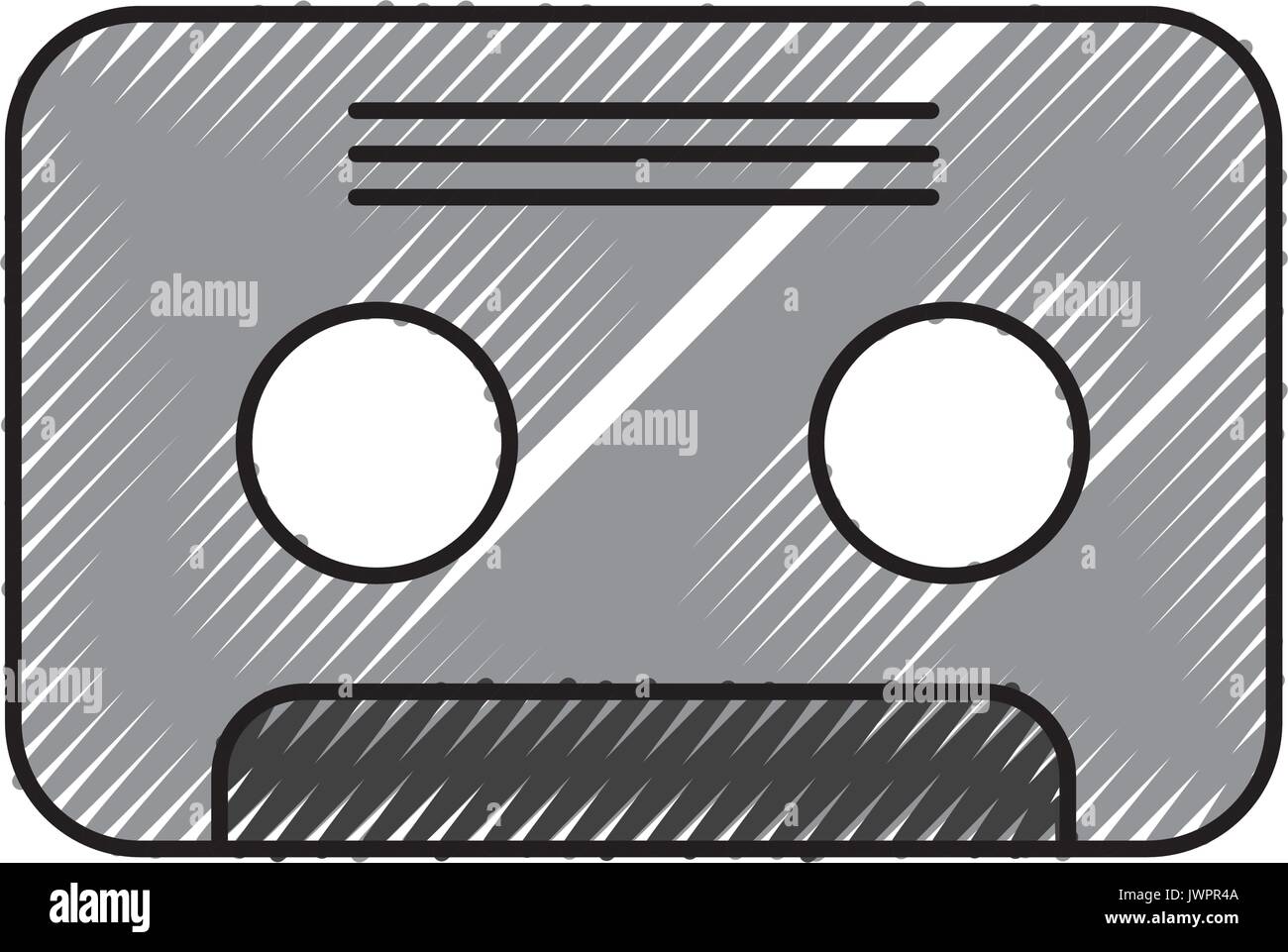 retro cassette isolated icon Stock Vector Image & Art - Alamy