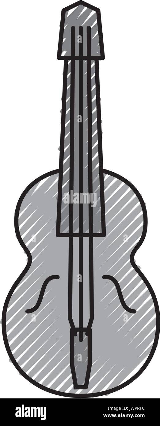 acoustic guitar isolated icon Stock Vector Image & Art - Alamy