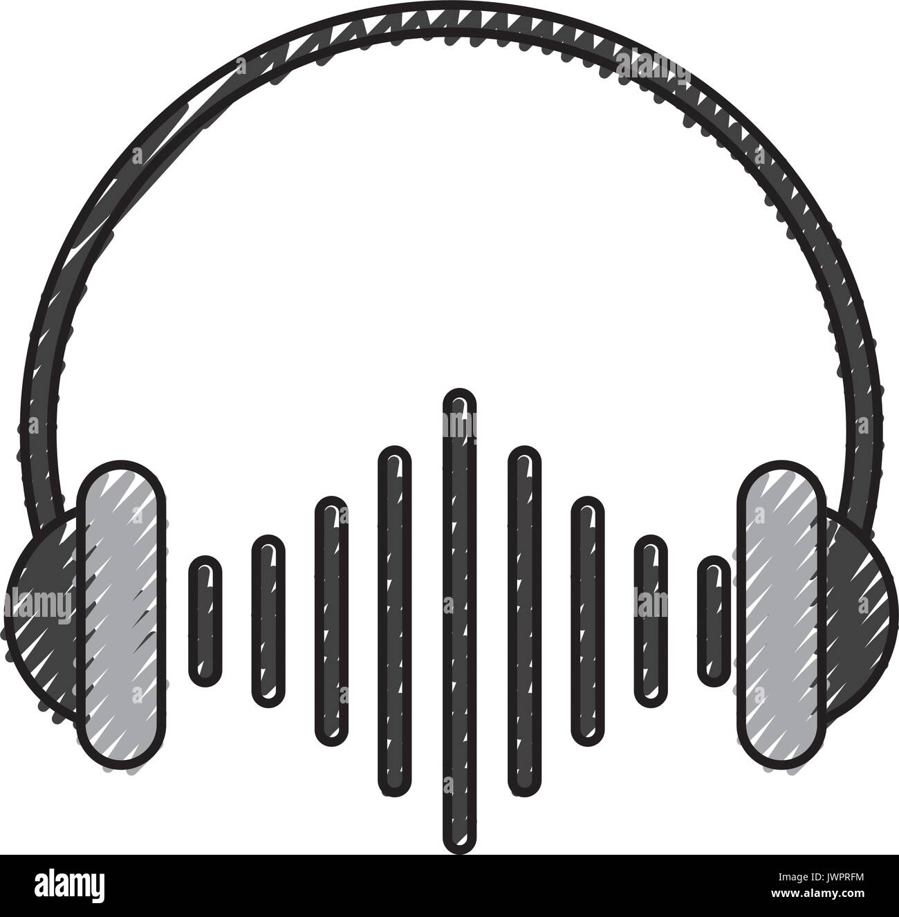 audio earphones isolated icon Stock Vector Image & Art - Alamy