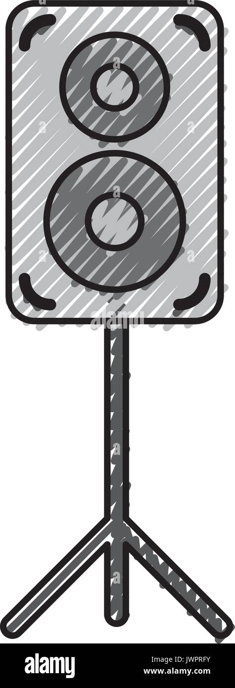 speaker audio isolated icon Stock Vector Image & Art - Alamy