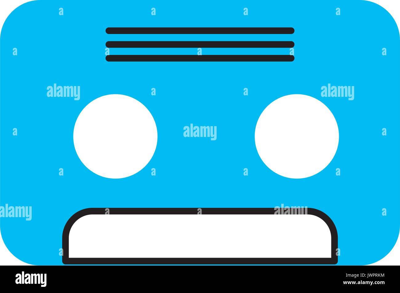 retro cassette isolated icon Stock Vector Image & Art - Alamy